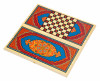 Нарды Синий узор большие фото 3 — hichess.ru - шахматы, нарды, настольные игры