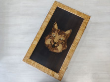 Нарды &quot;Рысь&quot;, карельская береза, Ivan Romanov — hichess.ru - шахматы, нарды, настольные игры