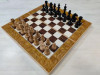 Шахматы + нарды Роза с классическими фигурами из бука фото 7 — hichess.ru - шахматы, нарды, настольные игры