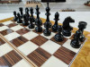 Шахматы + нарды Роза с классическими фигурами из бука фото 8 — hichess.ru - шахматы, нарды, настольные игры