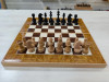 Шахматы + нарды Роза с классическими фигурами из бука фото 1 — hichess.ru - шахматы, нарды, настольные игры