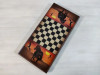 Нарды деревянные подарочные длинные Жеребец средние 50 см фото 2 — hichess.ru - шахматы, нарды, настольные игры