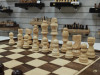 Шахматы подарочные в ларце из дуба с чехлом фото 4 — hichess.ru - шахматы, нарды, настольные игры