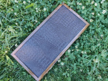 Нарды подарочные из дуба и экокожи 50 на 50 см — hichess.ru - шахматы, нарды, настольные игры