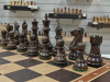 Шахматы подарочные в ларце Венге 45х45см с фигурами Суприм фото 6 — hichess.ru - шахматы, нарды, настольные игры