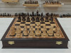 Шахматы подарочные в ларце Венге 45х45см с фигурами Суприм фото 1 — hichess.ru - шахматы, нарды, настольные игры