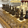 Набор 3 в 1 шахматы нарды шашки Ажурный узор 50 см фото 5 — hichess.ru - шахматы, нарды, настольные игры