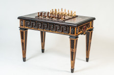 Шахматный стол эксклюзивный Спартак — hichess.ru - шахматы, нарды, настольные игры