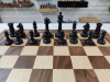 Шахматы подарочные в ларце из ореха с утяжеленными фигурами авангард средние фото 2 — hichess.ru - шахматы, нарды, настольные игры