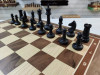 Шахматы подарочные в ларце из ореха с утяжеленными фигурами авангард средние фото 8 — hichess.ru - шахматы, нарды, настольные игры