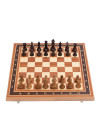 Шахматы деревянные Суприм красное дерево, дуб фото 1 — hichess.ru - шахматы, нарды, настольные игры