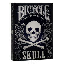 Коллекционные карты Bicycle &quot;Skull&quot; 54 листа — hichess.ru - шахматы, нарды, настольные игры