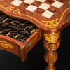 Шахматный стол в стиле барокко, Кадун фото 4 — hichess.ru - шахматы, нарды, настольные игры