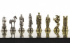 Шахматы подарочные "Троянская война" 28х28 см из змеевика фото 5 — hichess.ru - шахматы, нарды, настольные игры