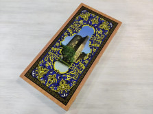 Нарды деревянные Девичья башня большие 60 на 60 см — hichess.ru - шахматы, нарды, настольные игры