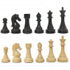Шахматные фигуры Стаунтон композит черные большие без доски фото 1 — hichess.ru - шахматы, нарды, настольные игры