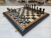 Шахматы Каллиграфия моренный дуб средние фото 5 — hichess.ru - шахматы, нарды, настольные игры