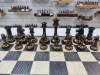 Шахматы Каллиграфия моренный дуб средние фото 3 — hichess.ru - шахматы, нарды, настольные игры