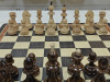 Подарочные шахматы из моренного дуба с резными фигурами граб фото 6 — hichess.ru - шахматы, нарды, настольные игры