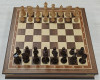 Шахматы подарочные в ларце американский орех 45х45см с фигурами Суприм фото 1 — hichess.ru - шахматы, нарды, настольные игры