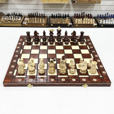 Шахматы Амбассадор Люкс Мадон — hichess.ru - шахматы, нарды, настольные игры