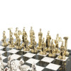Шахматы эксклюзивные воины Востока мрамор змеевик 40 на 40 см фото 5 — hichess.ru - шахматы, нарды, настольные игры