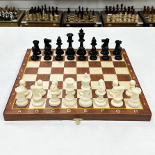 Шахматы детские Авангард Люкс с фигурами пластик — hichess.ru - шахматы, нарды, настольные игры