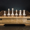 Шахматы "Стаунтон Элегант" из бивня мамонта фото 9 — hichess.ru - шахматы, нарды, настольные игры