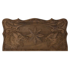 Нарды резные «Звезда и Волк», Petrosyan — hichess.ru - шахматы, нарды, настольные игры