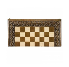 Доска шахматная резная Лотос 40, Haleyan — hichess.ru - шахматы, нарды, настольные игры
