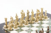 Шахматы "Римляне" мрамор офиокальцит 28х28 см №1 фото 3 — hichess.ru - шахматы, нарды, настольные игры
