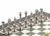 Шахматы подарочные Стаунтон" доска 28х28 см офиокальцит мрамор фото 3 — hichess.ru - шахматы, нарды, настольные игры