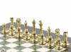 Шахматы подарочные Стаунтон" доска 28х28 см офиокальцит мрамор фото 4 — hichess.ru - шахматы, нарды, настольные игры