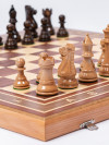 Шахматы турнирные Суприм глянцевые красное дерево дуб фото 3 — hichess.ru - шахматы, нарды, настольные игры