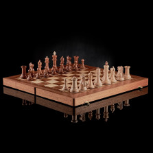 Шахматы Стаунтон коллекционный (складная доска) — hichess.ru - шахматы, нарды, настольные игры