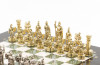 Шахматы "Римляне" мрамор офиокальцит 28х28 см №2 фото 4 — hichess.ru - шахматы, нарды, настольные игры