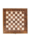 Шахматный ларец из дуба с чехлом без фигур 35 см фото 3 — hichess.ru - шахматы, нарды, настольные игры