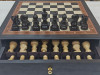 Шахматы подарочные из мореного дуба в ларце с фигурами Гамбит Люкс фото 8 — hichess.ru - шахматы, нарды, настольные игры