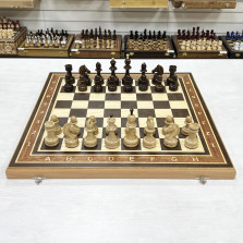 Шахматы турнирные Венге Премиальные люкс — hichess.ru - шахматы, нарды, настольные игры