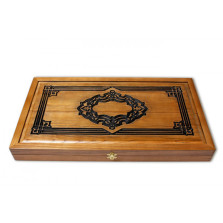 Нарды резные ND-001BL — hichess.ru - шахматы, нарды, настольные игры