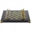 Шахматы "Римские воины" 28х28 см из змеевика фото 2 — hichess.ru - шахматы, нарды, настольные игры