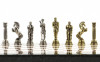 Шахматы с металлическими фигурами "Олимпийские игры" 32х32 см лемезит мрамор фото 5 — hichess.ru - шахматы, нарды, настольные игры