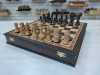 Шахматы подарочные в ларце Суприм дуб венге фото 1 — hichess.ru - шахматы, нарды, настольные игры