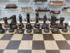 Шахматы подарочные в ларце Суприм дуб венге фото 4 — hichess.ru - шахматы, нарды, настольные игры