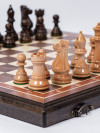 Шахматы подарочные из ореха и дуба Суприм глянцевые фото 3 — hichess.ru - шахматы, нарды, настольные игры