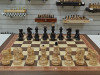 Шахматы подарочные из мореного дуба Антик в ларце с фигурами карельская береза Люкс фото 2 — hichess.ru - шахматы, нарды, настольные игры
