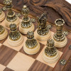 Стол ломберный шахматный Круг Света, Haleyan фото 4 — hichess.ru - шахматы, нарды, настольные игры