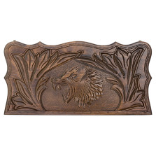 Нарды резные Волк, Petrosyan — hichess.ru - шахматы, нарды, настольные игры