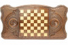 Нарды резные "Скорпион 2", Simonyan фото 2 — hichess.ru - шахматы, нарды, настольные игры