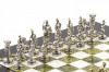 Шахматы "Римские воины" 28х28 см из змеевика и мрамора фото 3 — hichess.ru - шахматы, нарды, настольные игры